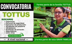 Oportunidades de Empleo en Tottus
