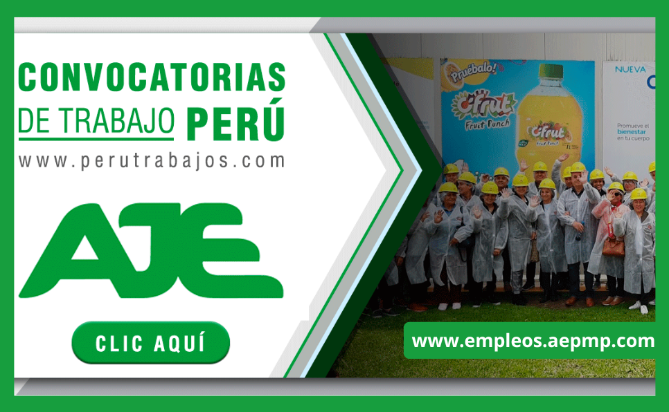 Oportunidades de empleo en AJE