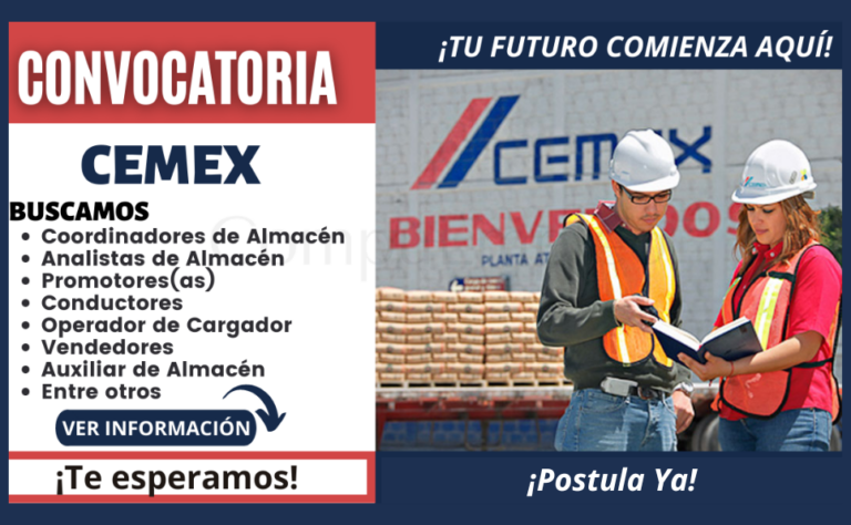 Oportunidades de empleo en CEMEX