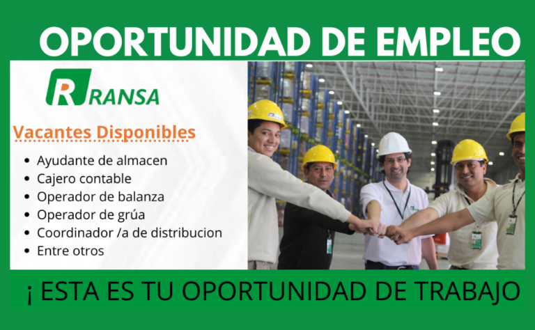 Oportunidades de empleo en Ransa