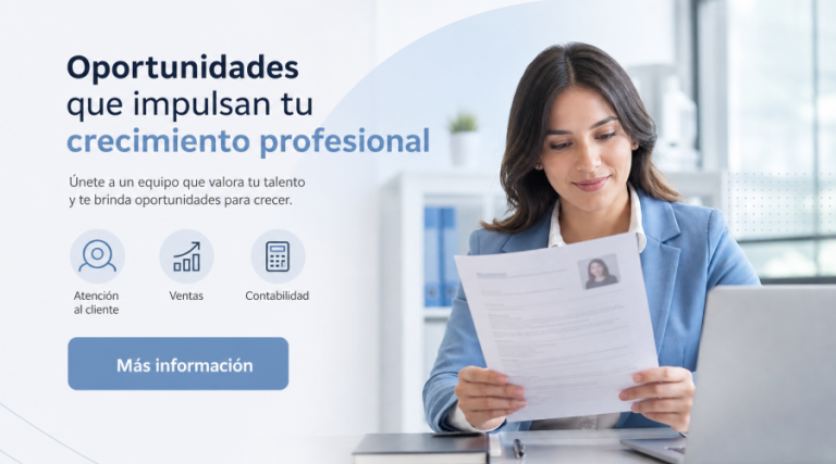 Financiera Oh: perfiles de atención, ventas y contabilidad