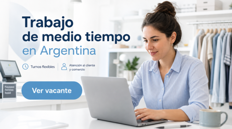 Trabajo de medio tiempo en Argentina: puestos y requisitos